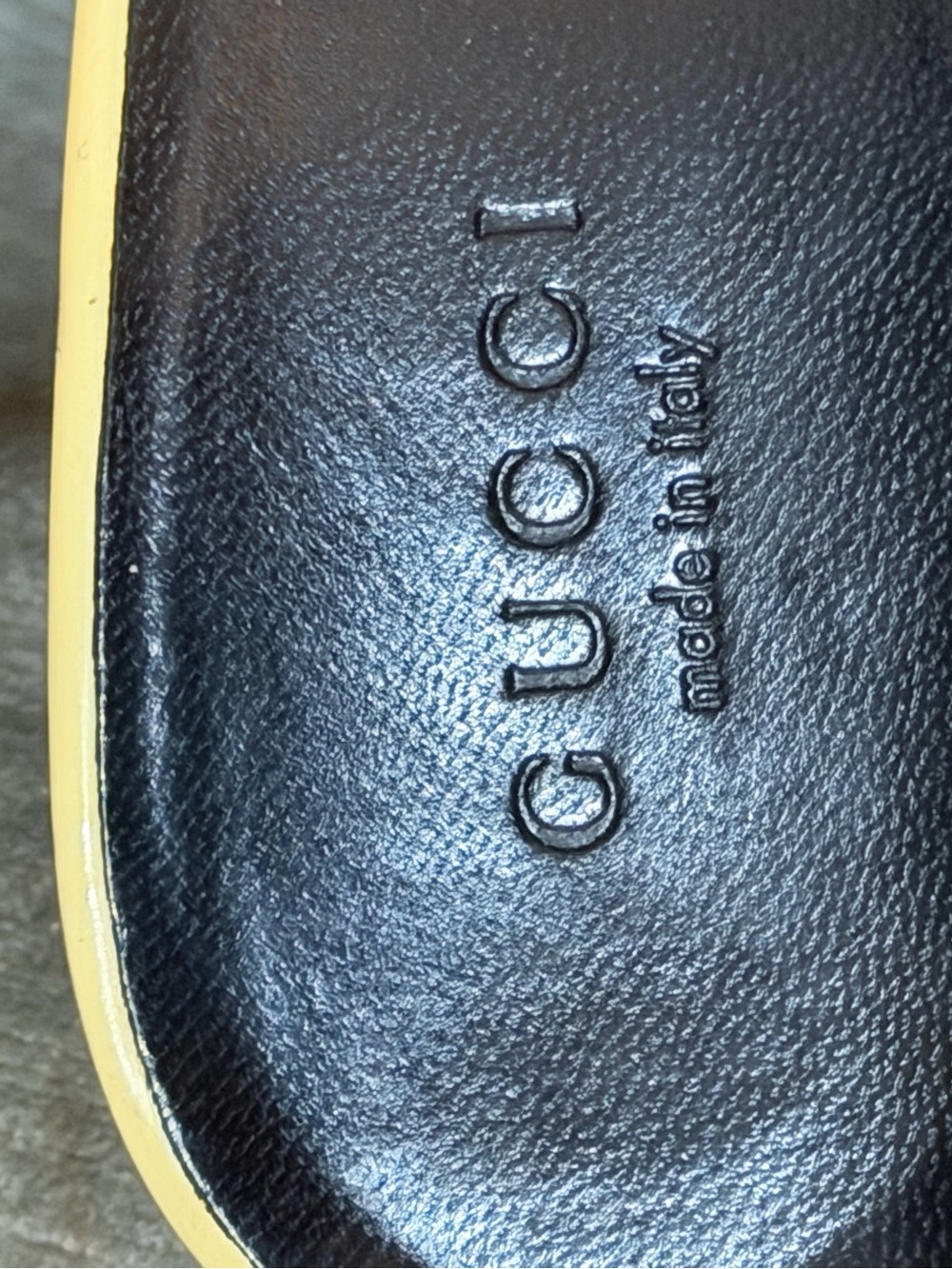 Gucci Open Toe Patent Leather Heeled Lace-Up Shoes. Women's Size 38C. With COA - Picture 11 of 11
